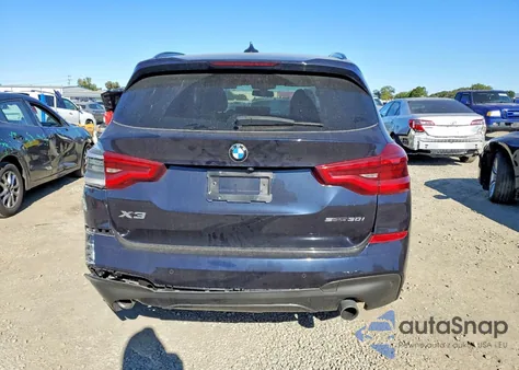 2019 BMW X3 Sdrive30I z USA, uszkodzony, nr VIN 5UXTR7C57KLF27622